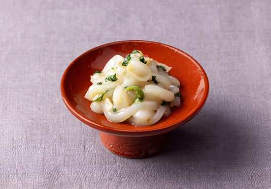 イカの香味麹和え