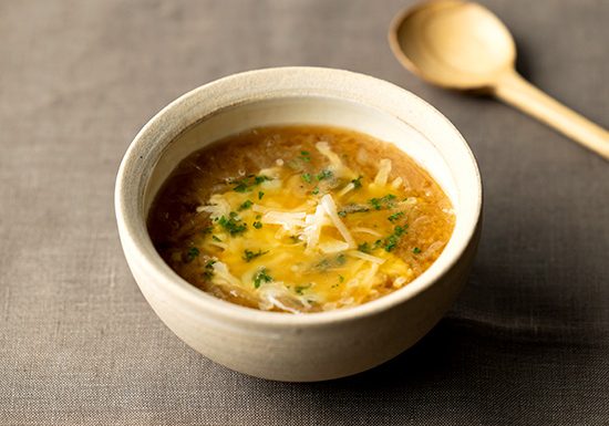 オニオングラタンスープ風 味噌汁