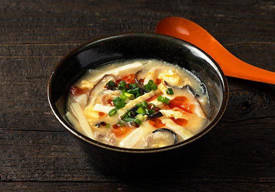 酸辣湯（サンラータン）風 味噌汁